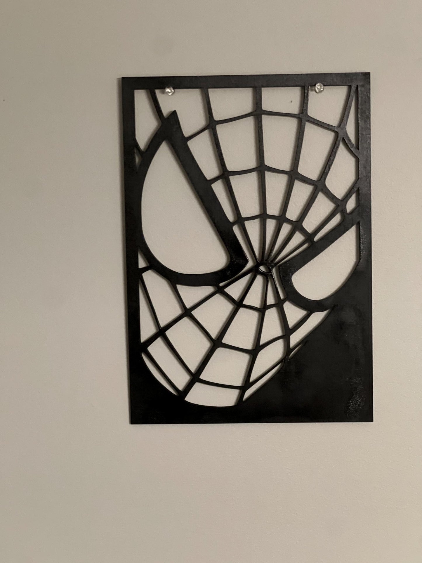 Spider-Man Inspired wall art/ wall hanging