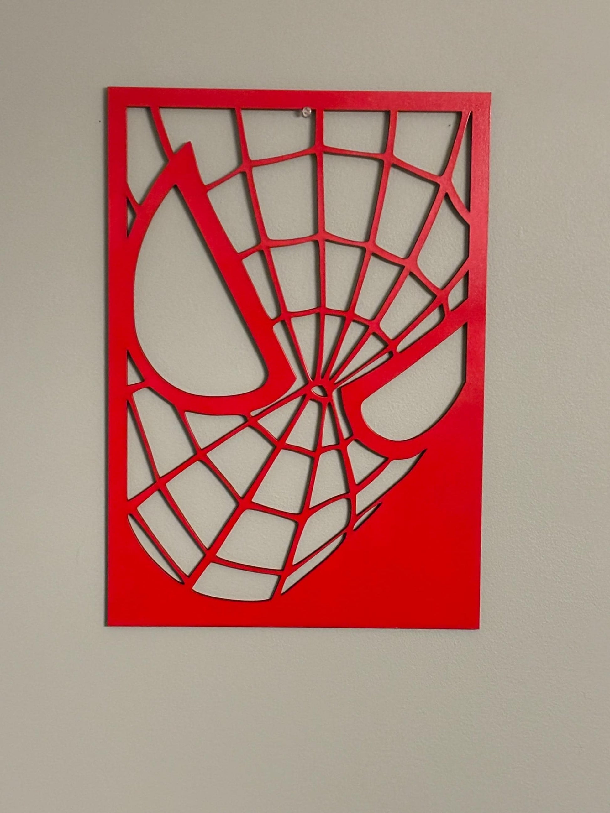 Spider-Man Inspired wall art/ wall hanging