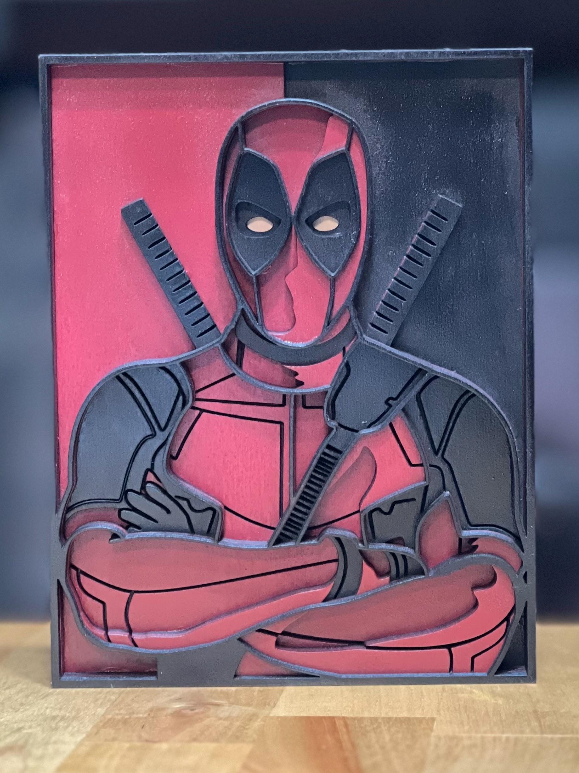 Comic Character Inspired Wall Art