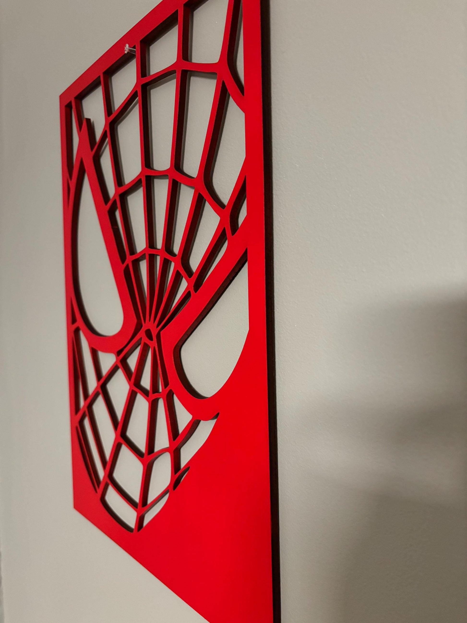 Spider-Man Inspired wall art/ wall hanging