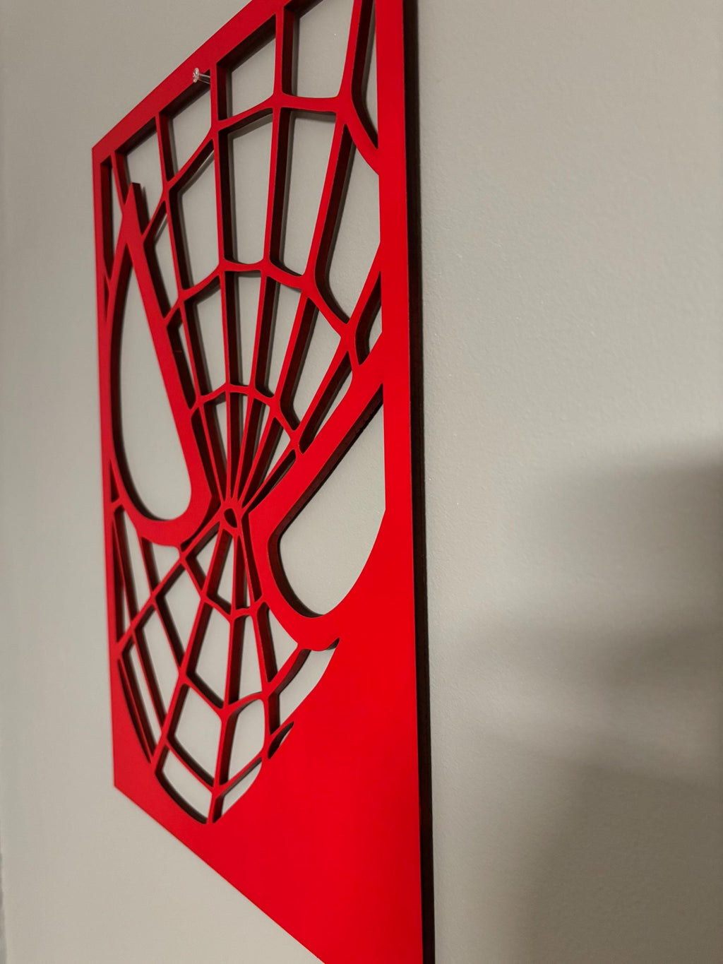 Spider-Man Inspired wall art/ wall hanging