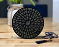 Gold Engraved 99 Names of Allah Wall Art: Islamic Home Decor