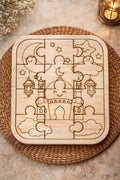 Ramadan & Eid Color Your Own Puzzle Set | Islamic Wooden Jigsaw Activities for Kids